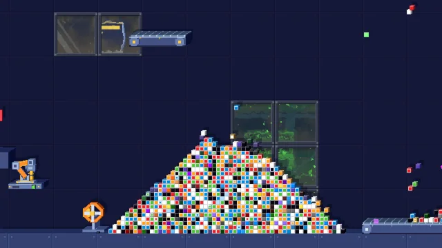 Thousands of cubes